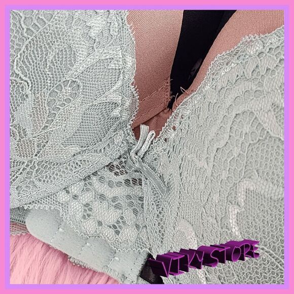 💕 NWT Prima Valentina 3-Pack Push-Up Underwire Bra 34C #7184 💕 - Picture 3 of 6